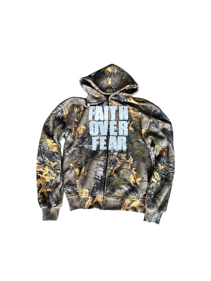 ‘Faith Over Fear’ Camo Jackets